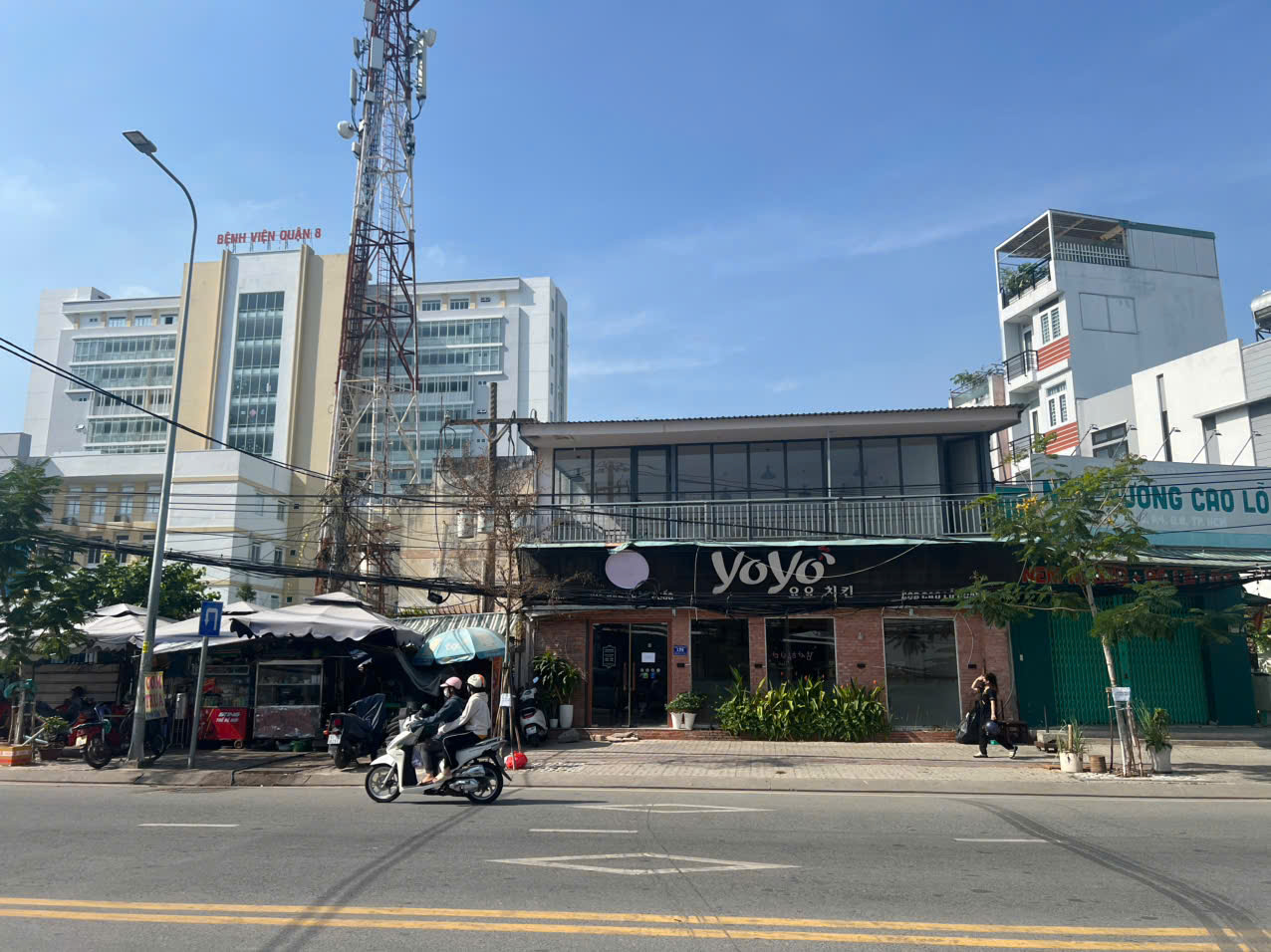 Cho thuê nhà mặt tiền 80B Cao Lỗ, Phường 4 Quận 8, rộng 10m dài 20m chỉ 50tr/tháng